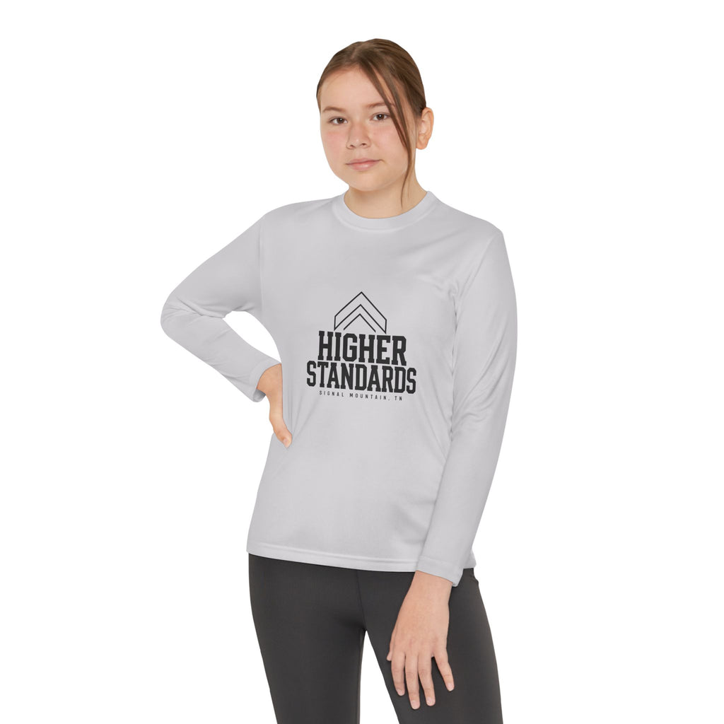 Youth Higher Standards Long Sleeve Performance Tee — Signal Mountain, TN