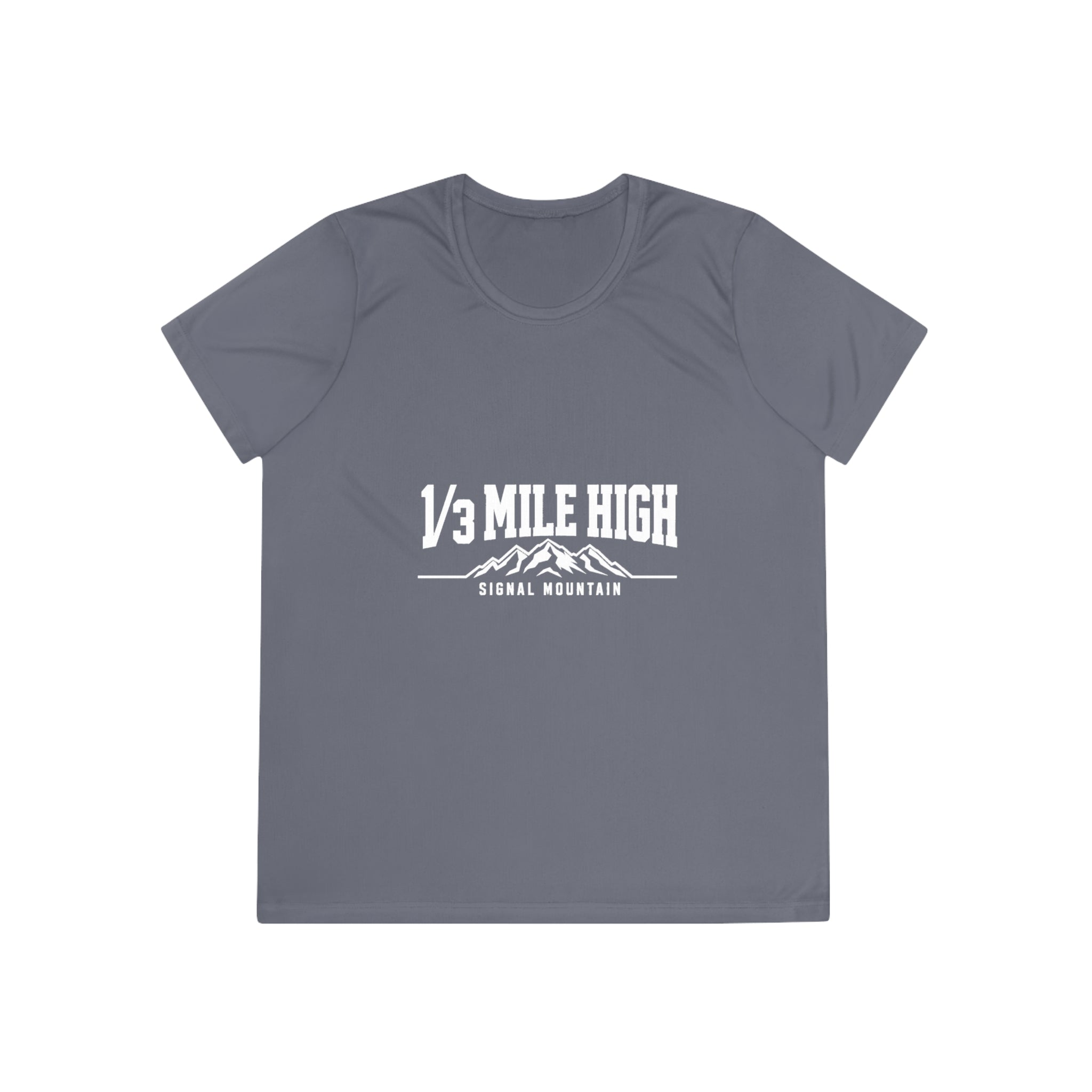 Women's 1/3 Mile High Performance Tee — Signal Mountain, TN