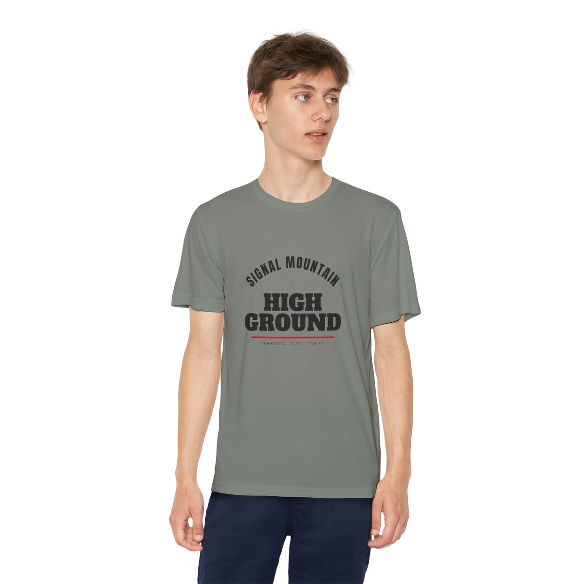 Youth Signal Mountain High Ground Performance Tee — Signal Mountain, TN