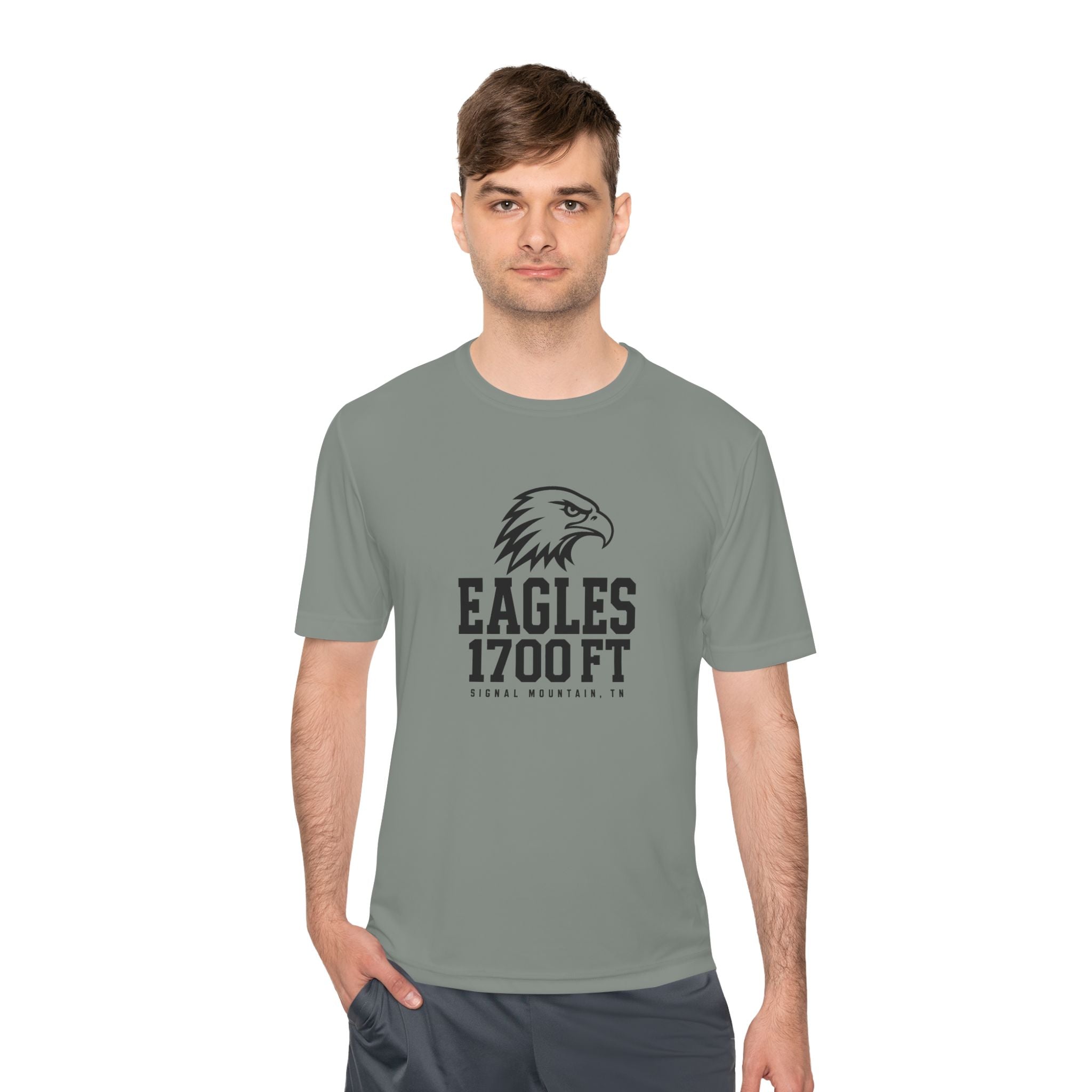 Men's Eagles • 1700 FT Performance Tee — Signal Mountain, TN
