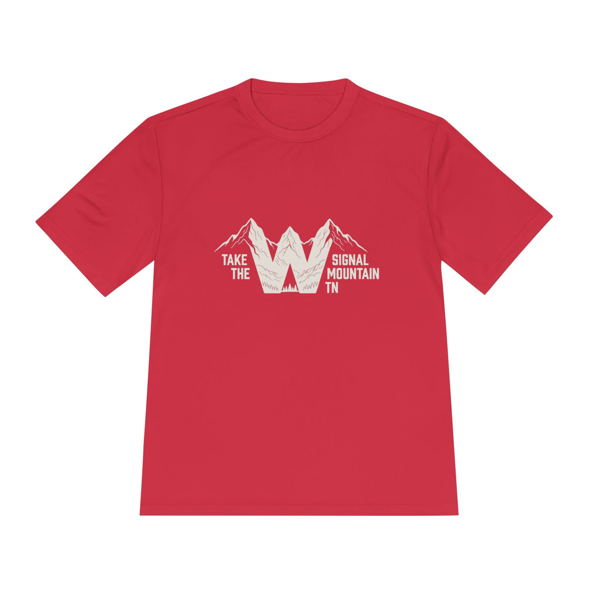 Men's Take the W Performance Tee — Signal Mountain, TN