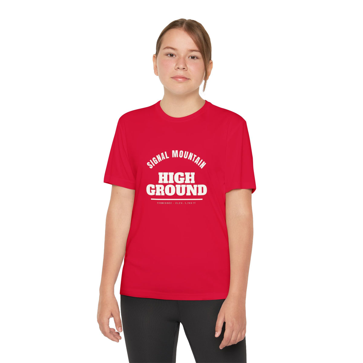 Youth Signal Mountain High Ground Performance Tee — Signal Mountain, TN