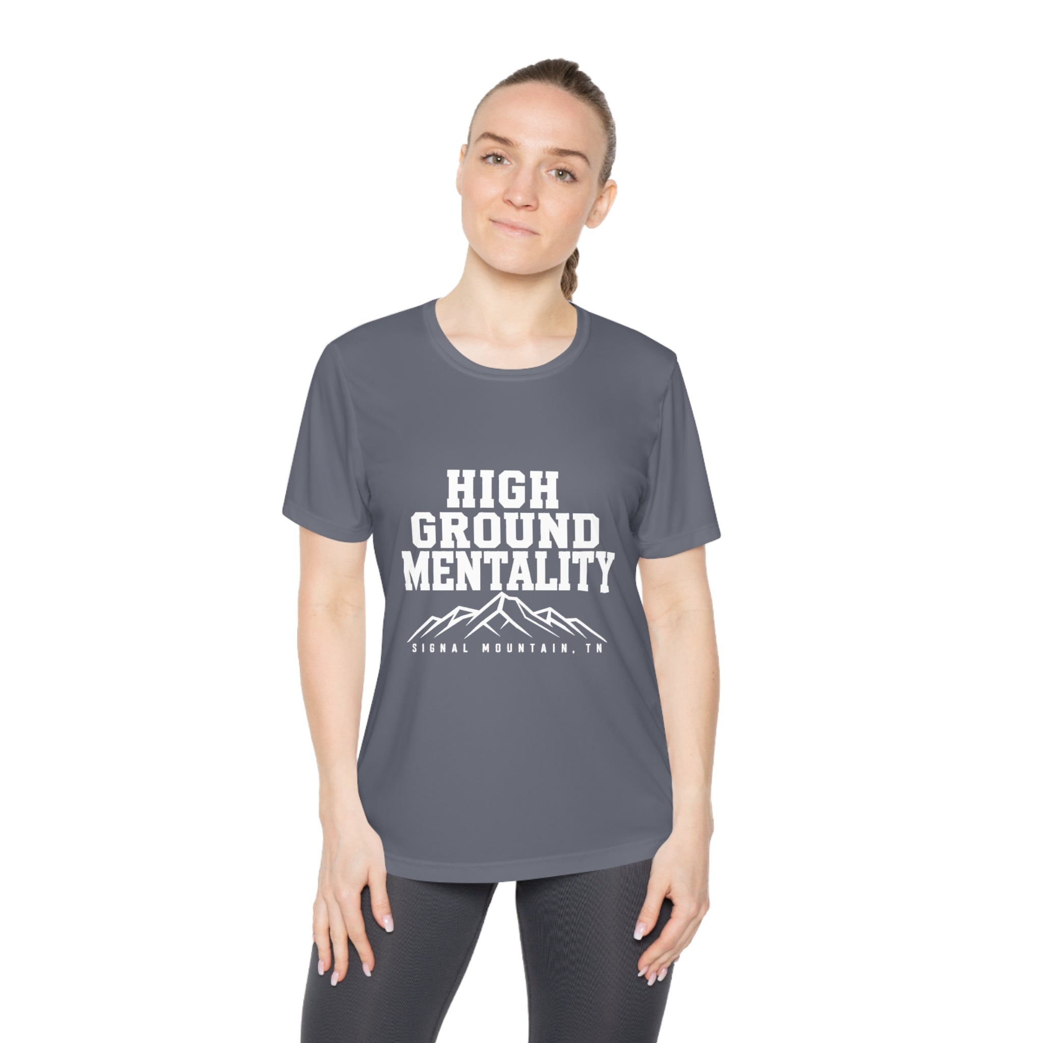 Women's High Ground Mentality Performance Tee — Signal Mountain, TN