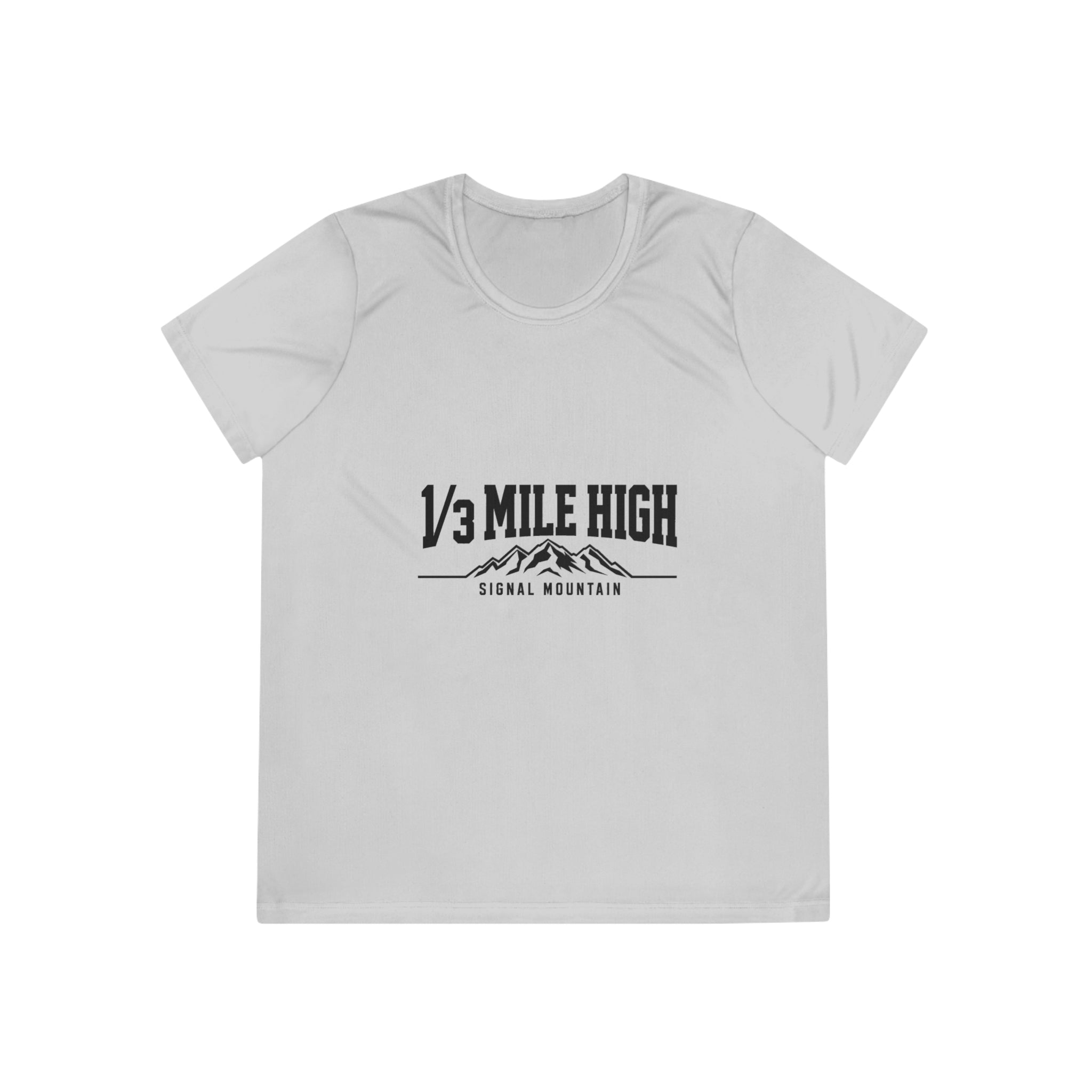 Women's 1/3 Mile High Performance Tee — Signal Mountain, TN