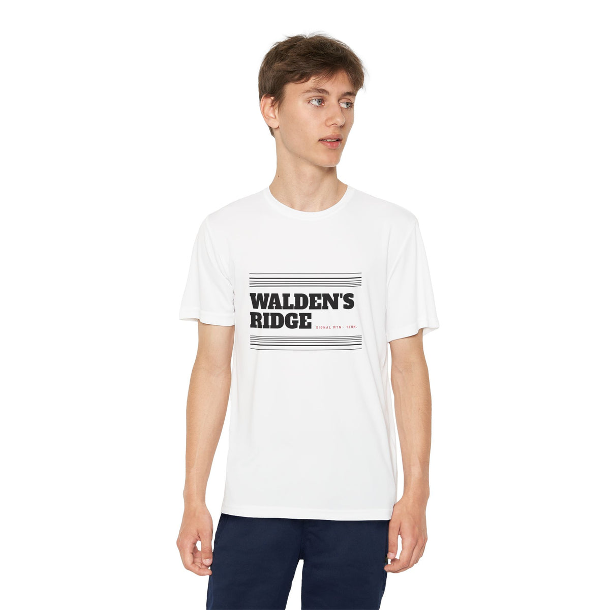 Youth Walden's Ridge Performance Tee — Signal Mountain, TN