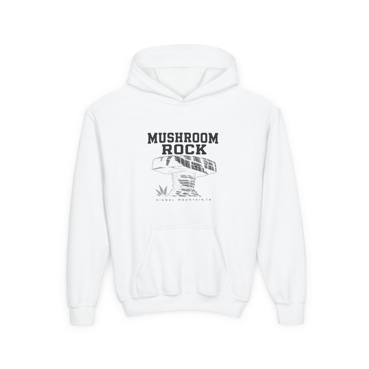Youth Mushroom Rock Hoodie — Signal Mountain, TN