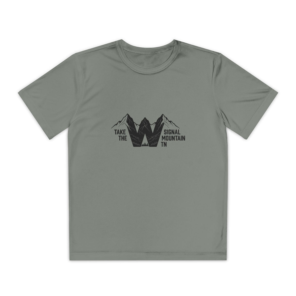 Youth Take the W Performance Tee — Signal Mountain, TN