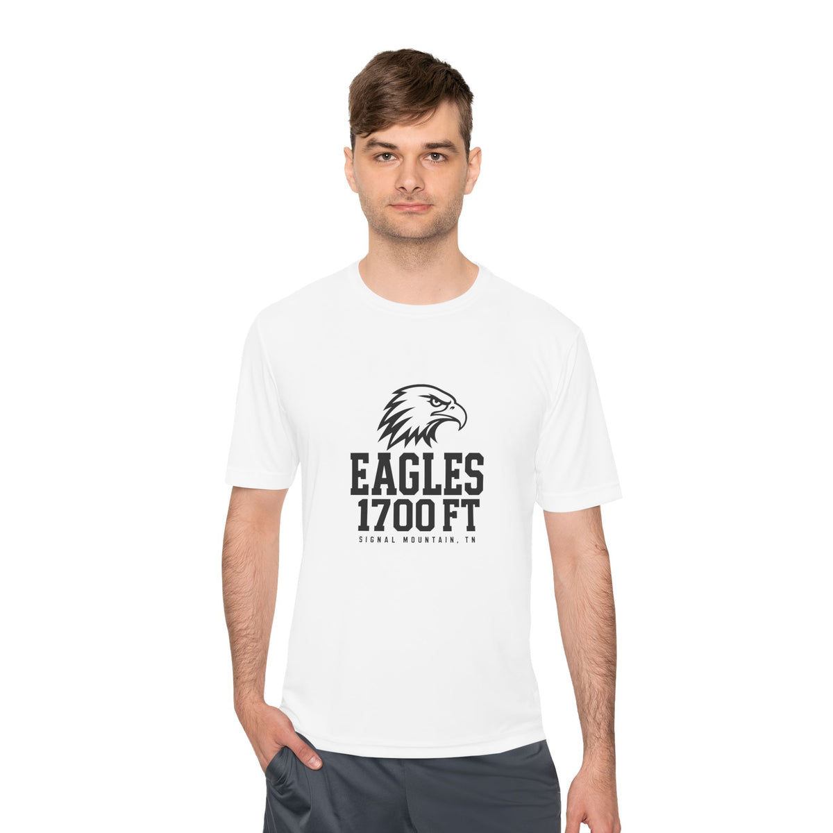 Men's Eagles • 1700 FT Performance Tee — Signal Mountain, TN