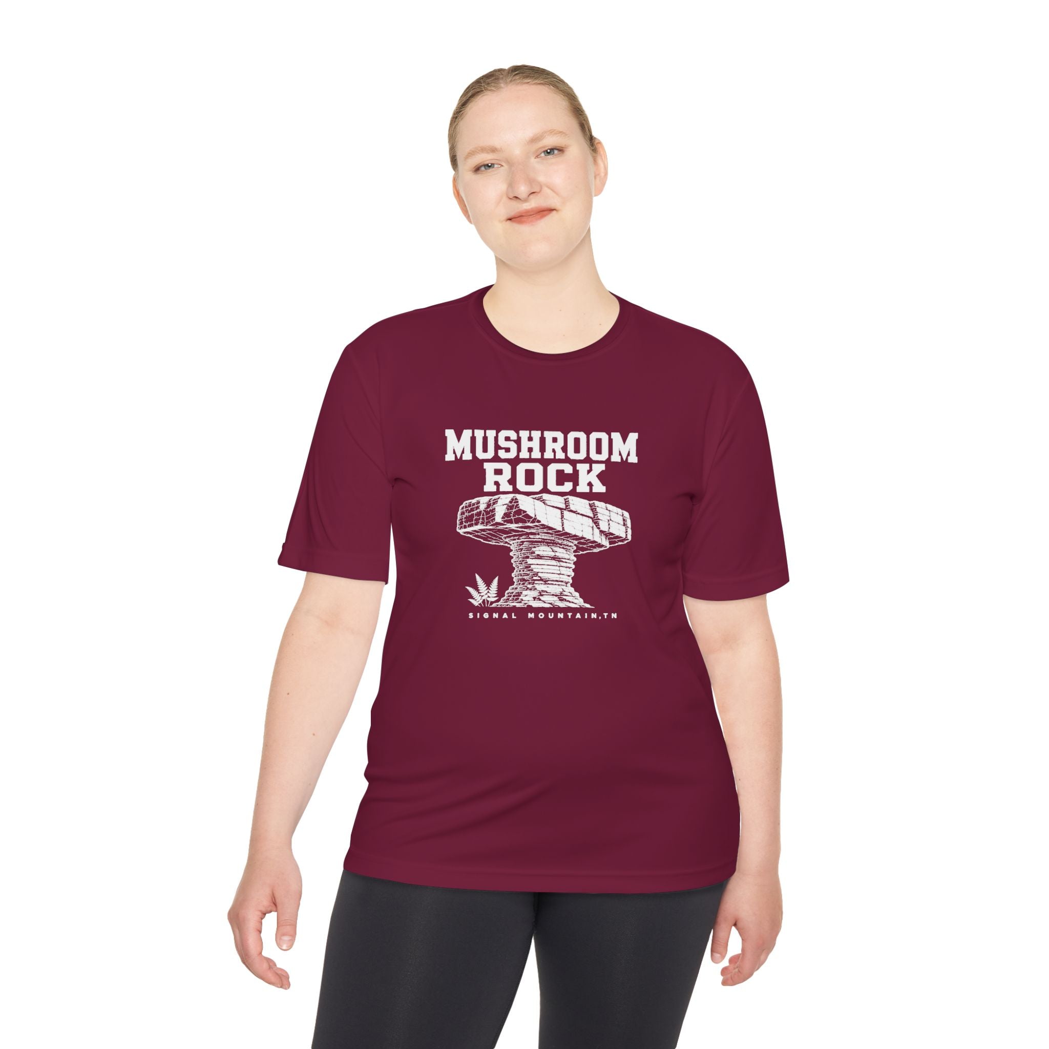 Men's Mushroom Rock Performance Tee — Signal Mountain, TN