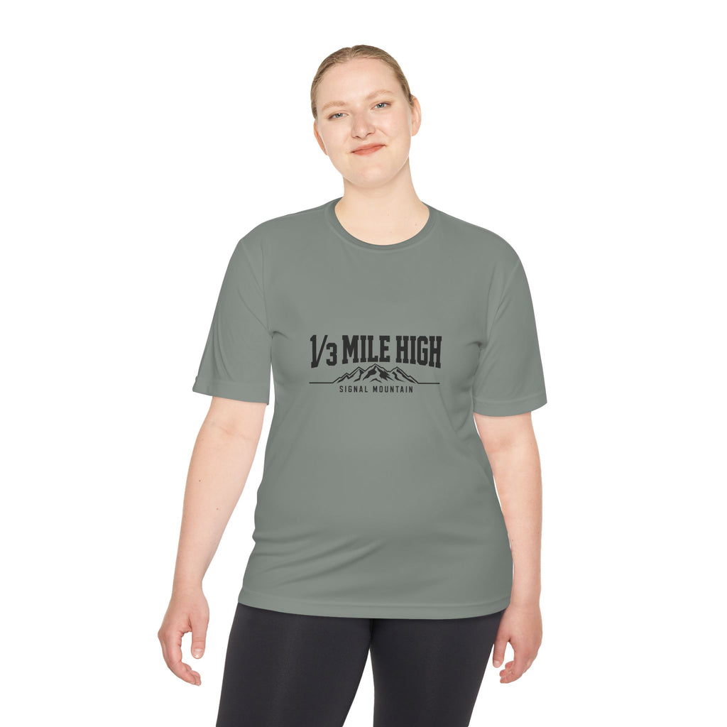 Men's 1/3 Mile High Performance Tee — Signal Mountain, TN