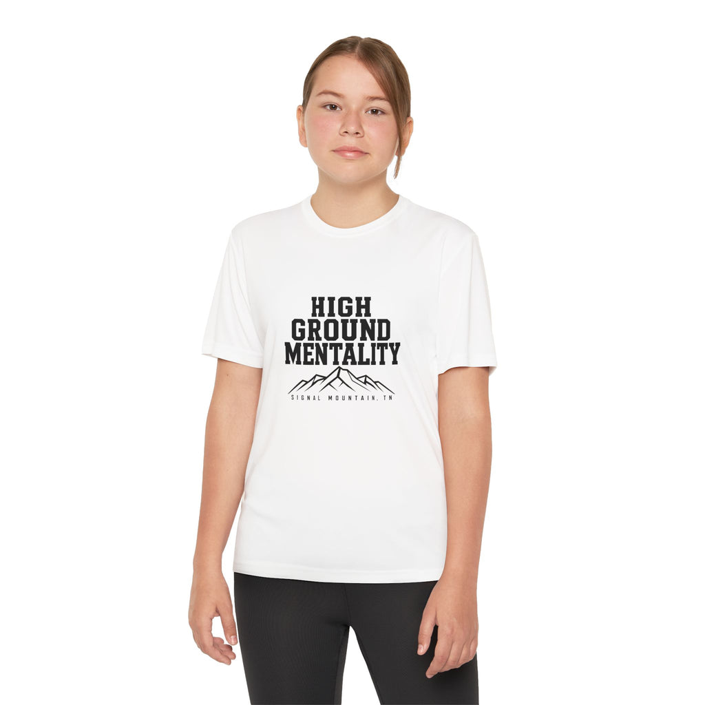 Youth High Ground Mentality Performance Tee — Signal Mountain, TN
