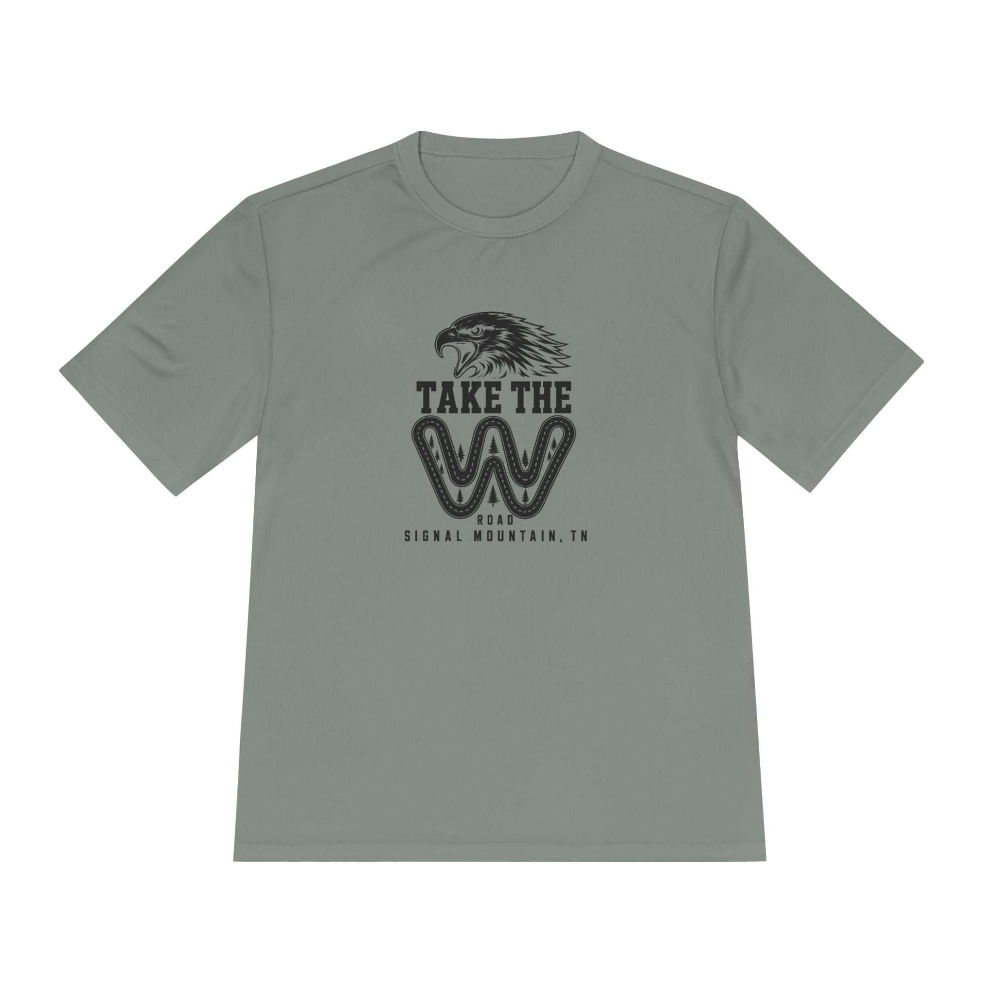 Men's Take the W Road Performance Tee — Signal Mountain, TN