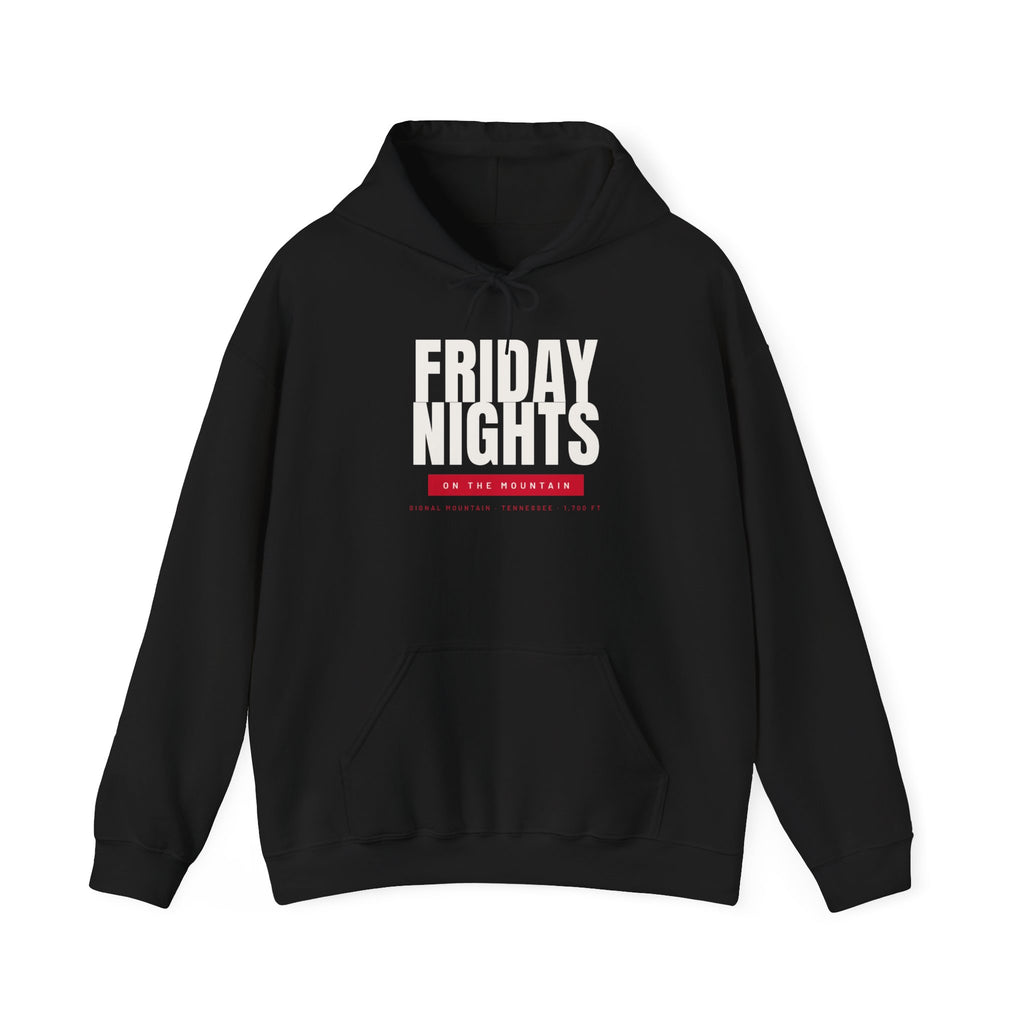 Friday Nights on the Mountain Hoodie — Signal Mountain, TN