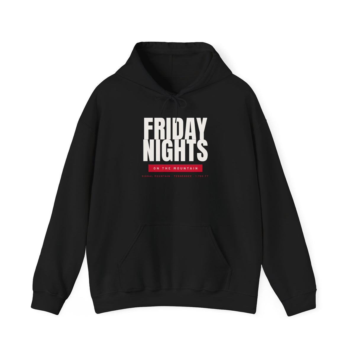 Friday Nights on the Mountain Hoodie — Signal Mountain, TN