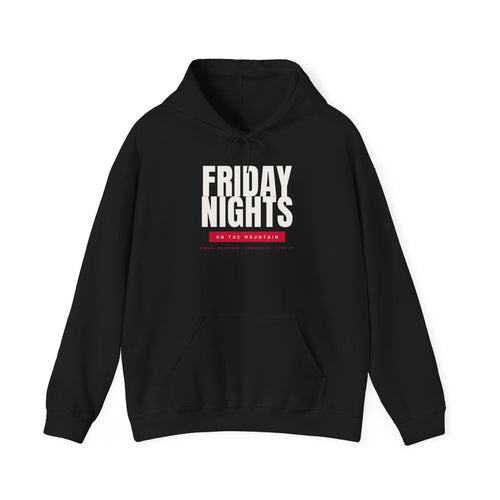 Friday Nights on the Mountain Hoodie — Signal Mountain, TN