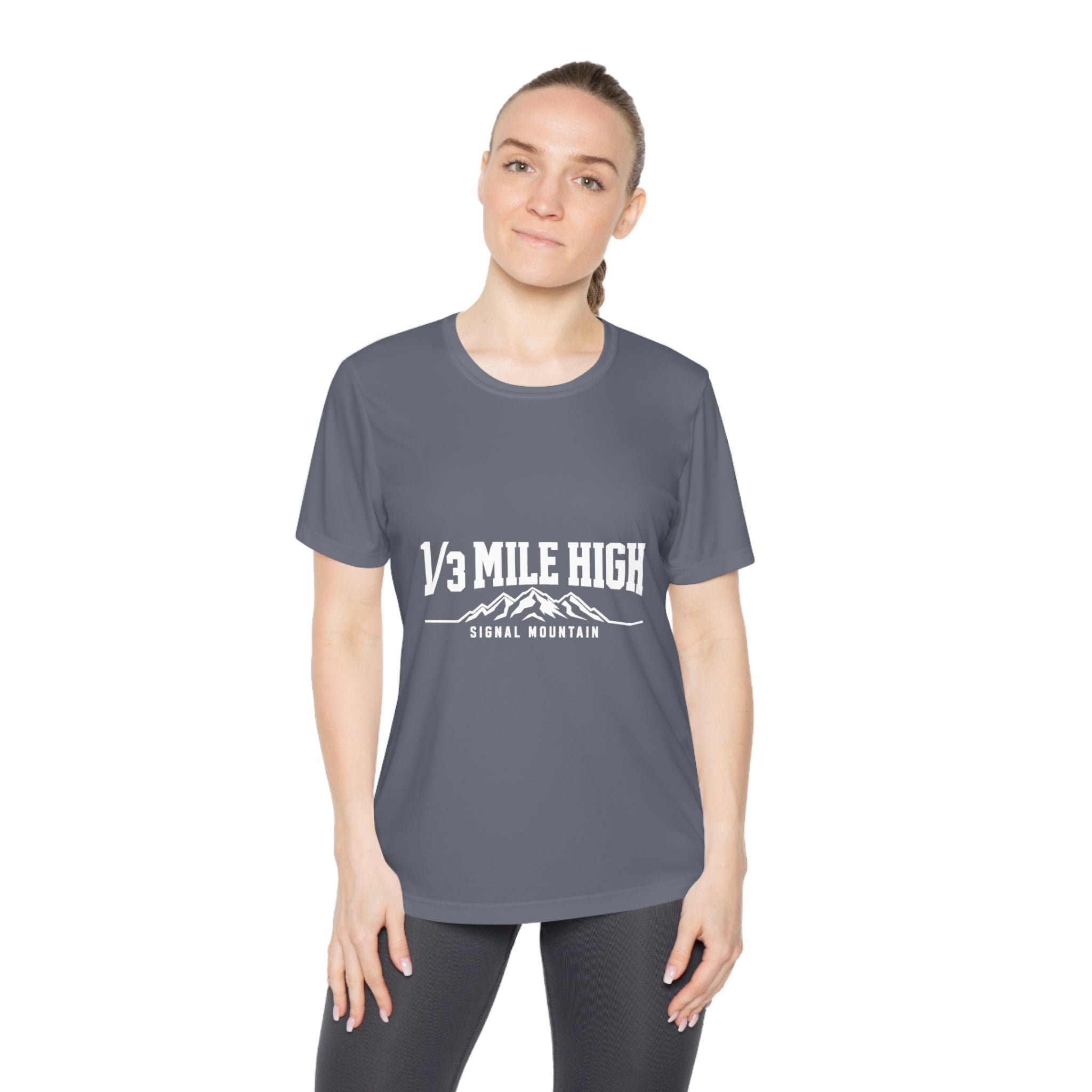 Women's 1/3 Mile High Performance Tee — Signal Mountain, TN