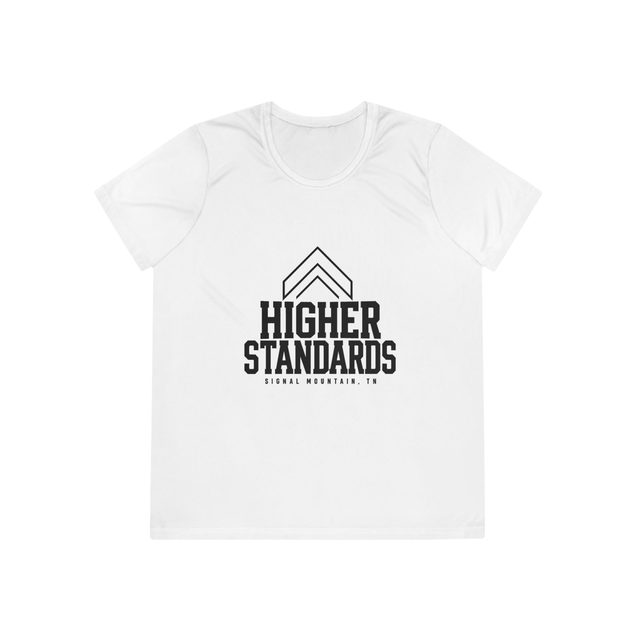 Women's Higher Standards Performance Tee — Signal Mountain, TN