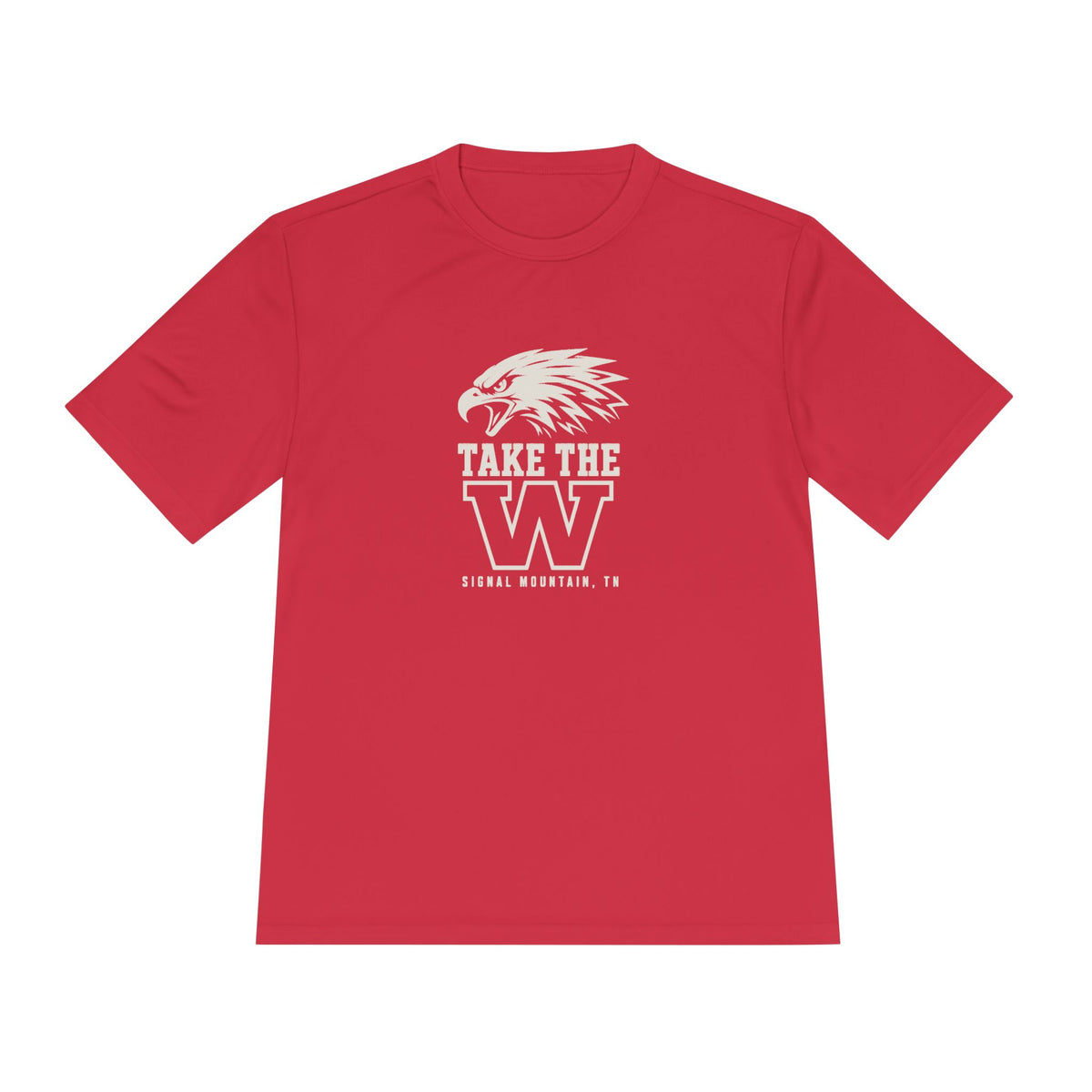 Men's Take the W Eagle Performance Tee — Signal Mountain, TN