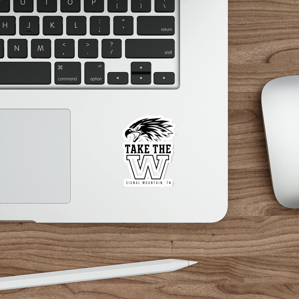 Take the W Eagle Sticker — Signal Mountain, TN