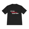 Men's It's All Downhill From Here Performance Tee — Signal Mountain, TN