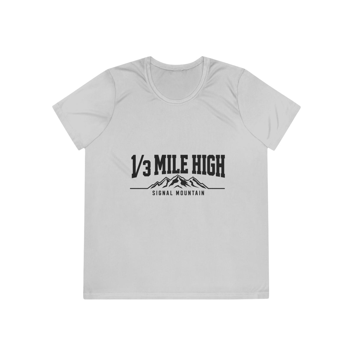 Women's 1/3 Mile High Performance Tee — Signal Mountain, TN