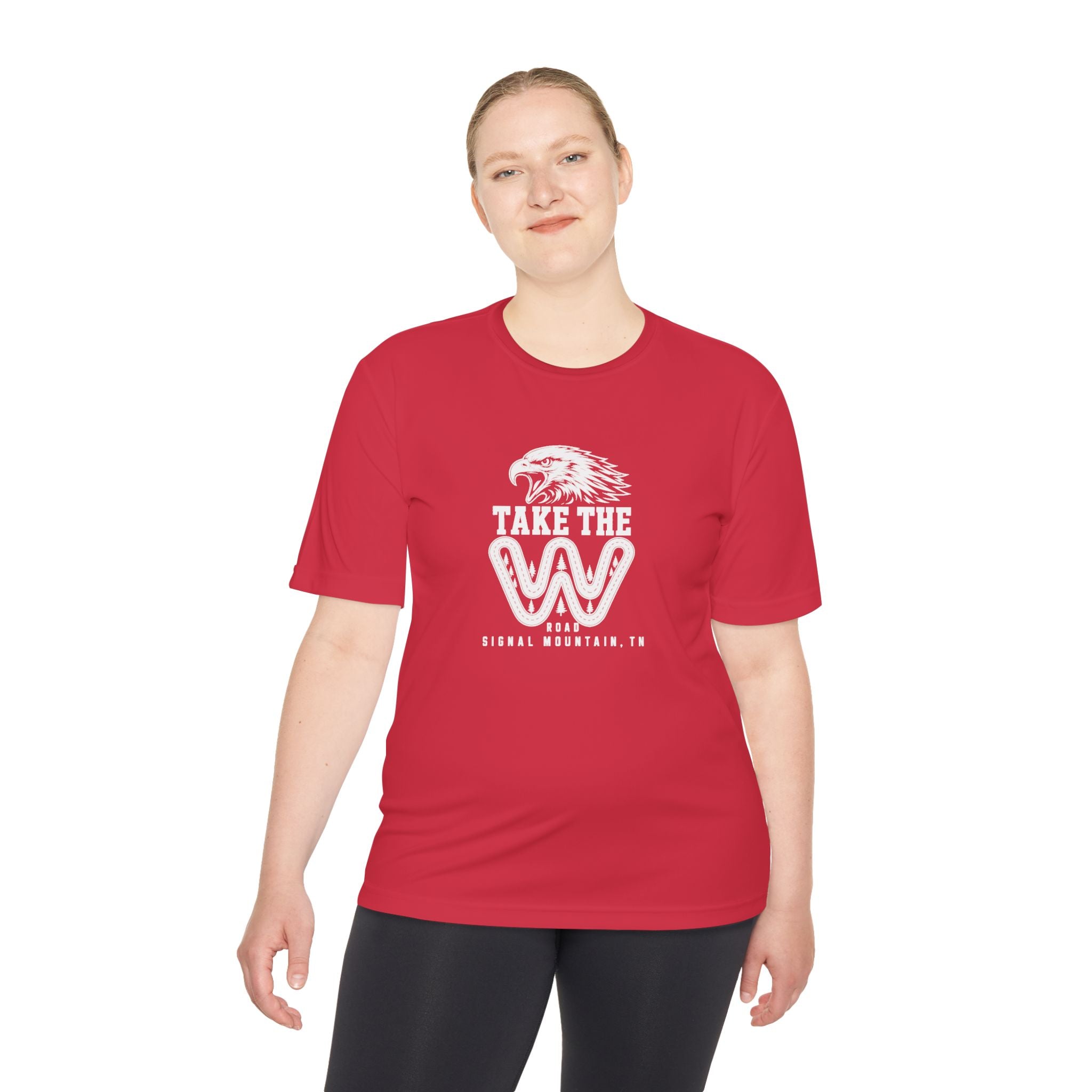 Men's Take the W Road Performance Tee — Signal Mountain, TN