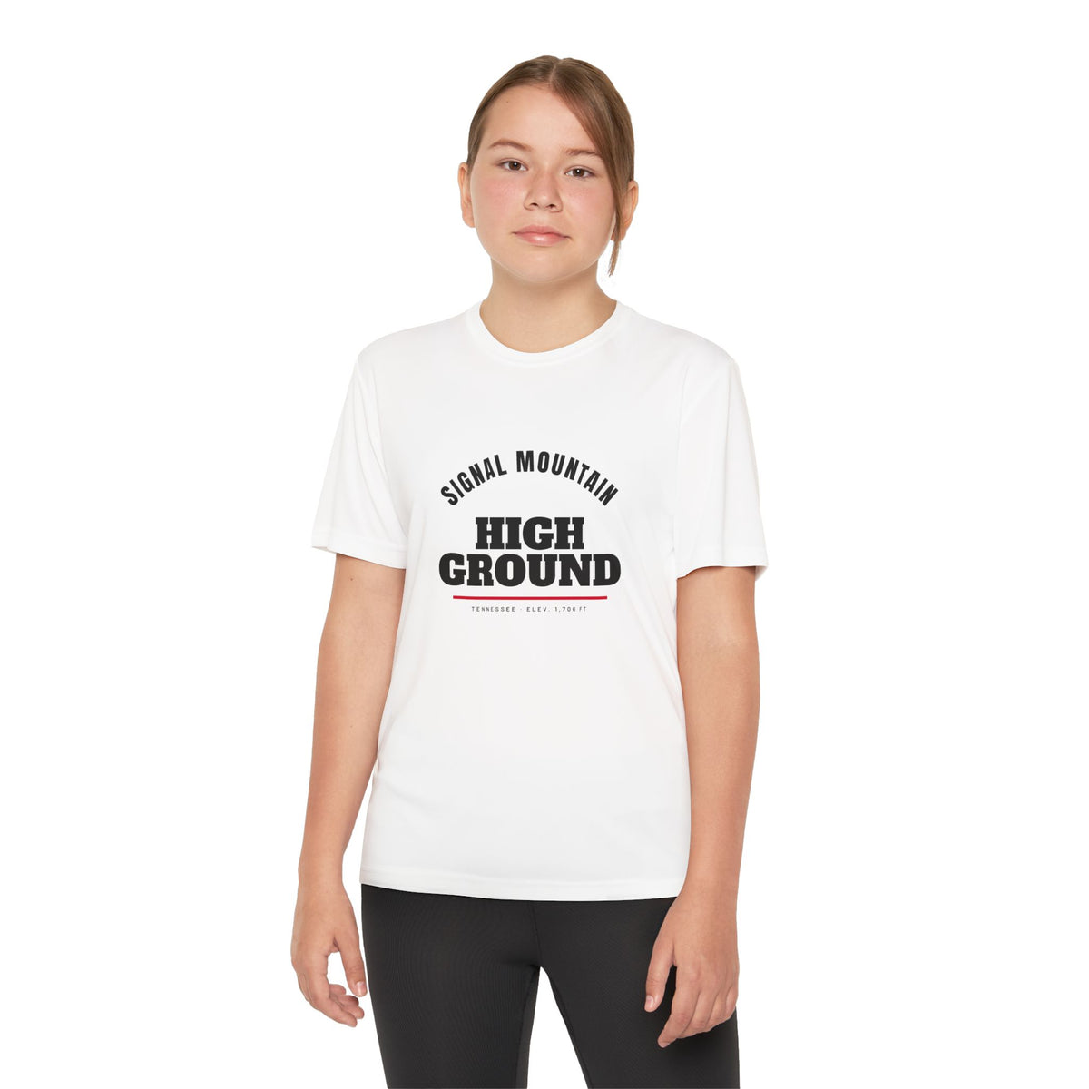 Youth Signal Mountain High Ground Performance Tee — Signal Mountain, TN