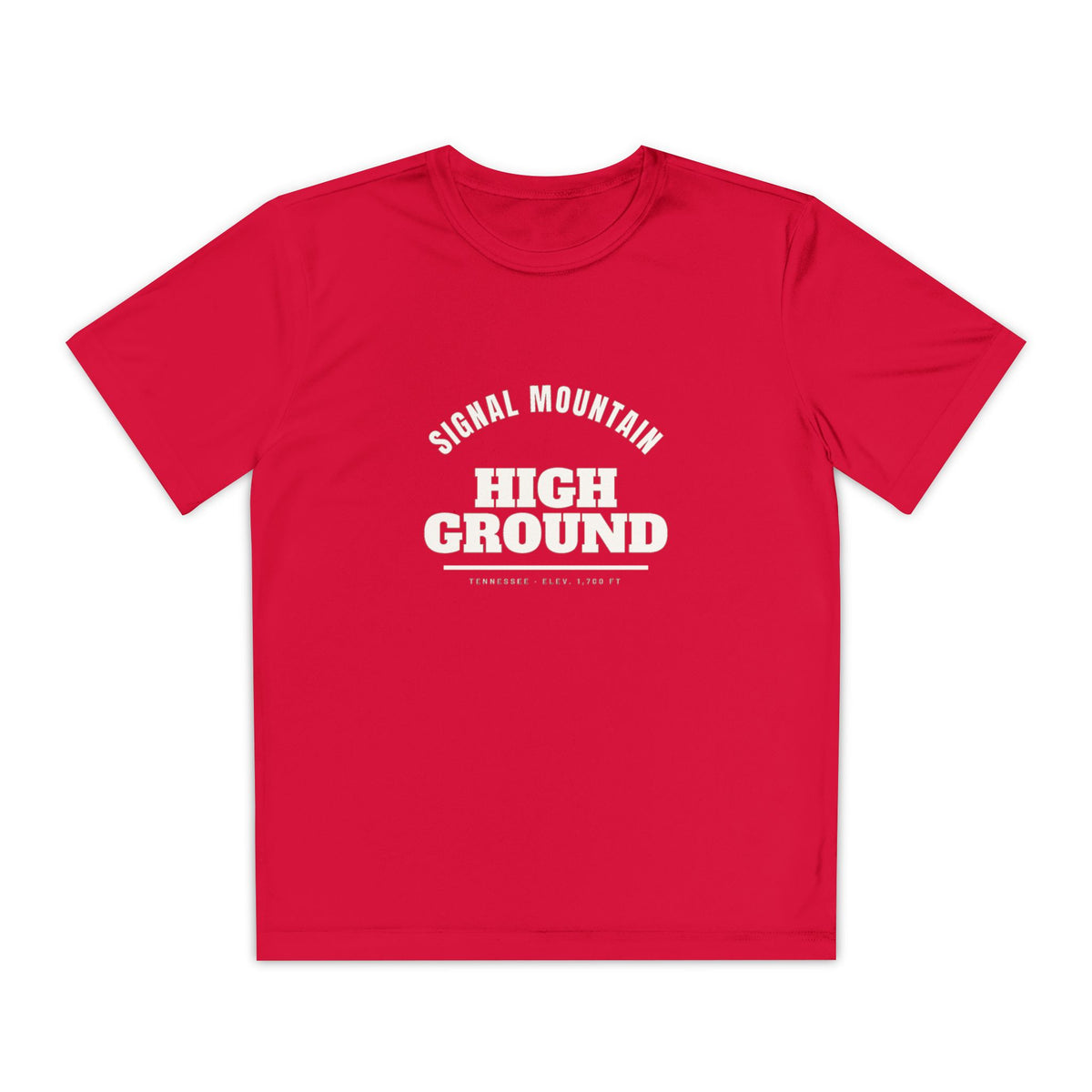 Youth Signal Mountain High Ground Performance Tee — Signal Mountain, TN