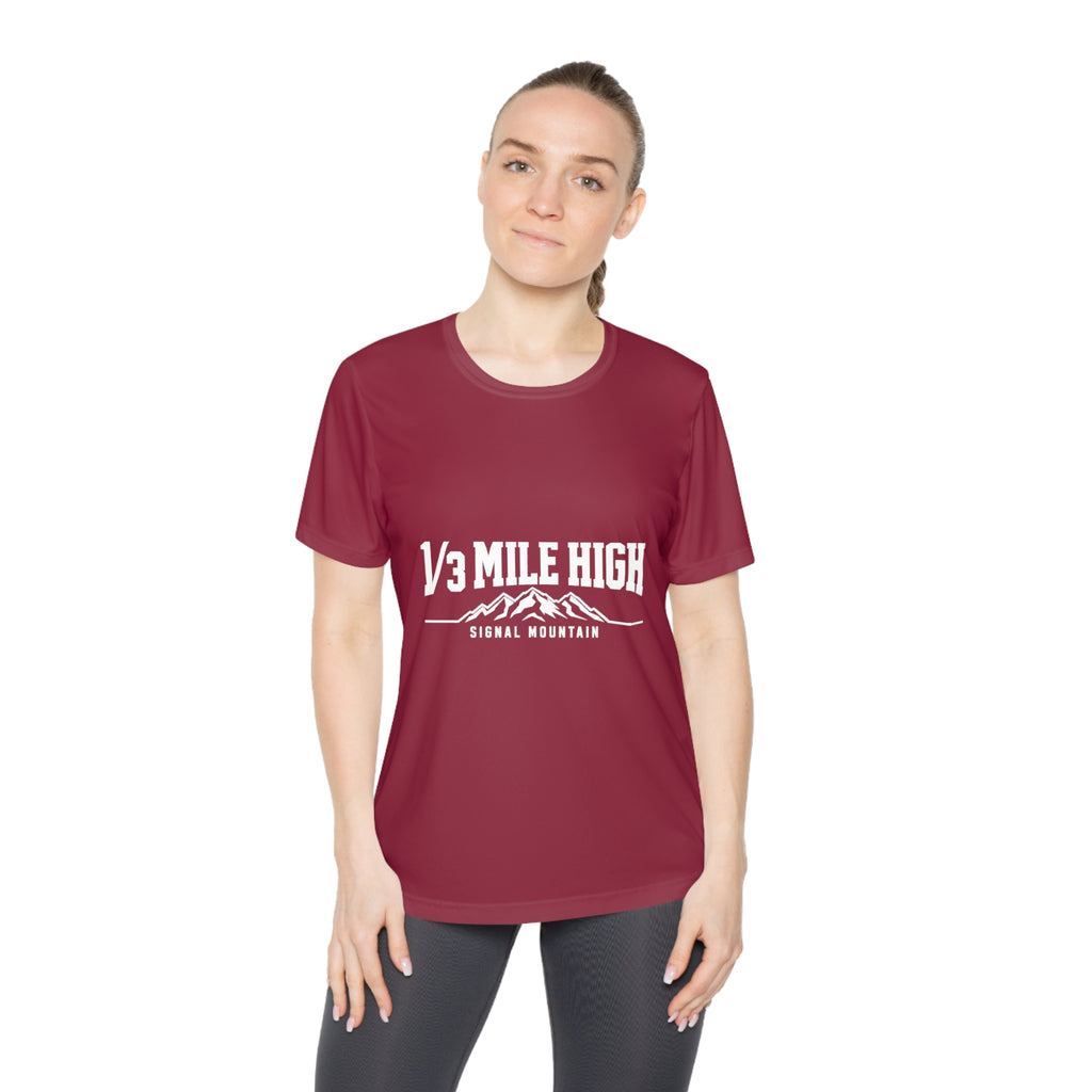 Women's 1/3 Mile High Performance Tee — Signal Mountain, TN
