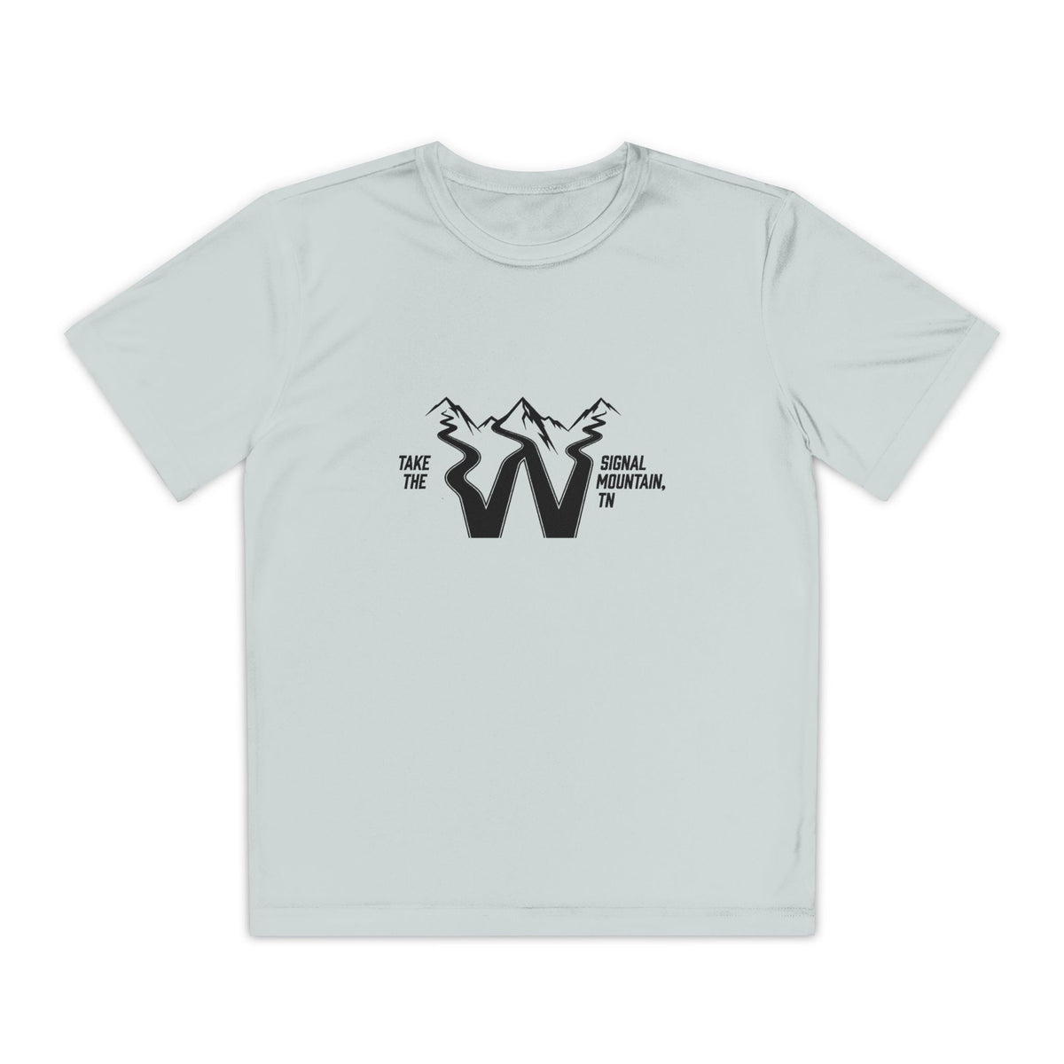 Youth Take the W Road Performance Tee — Signal Mountain, TN