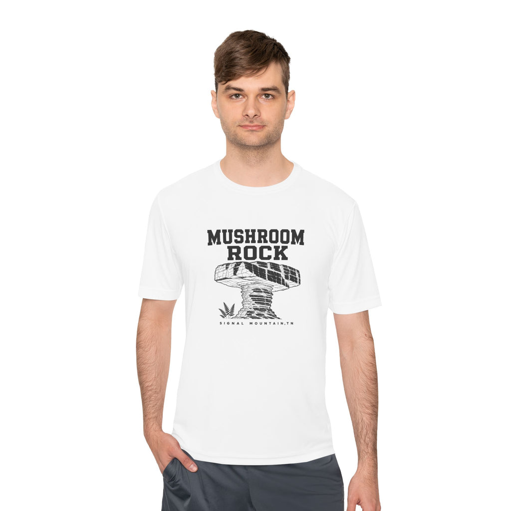 Men's Mushroom Rock Performance Tee — Signal Mountain, TN