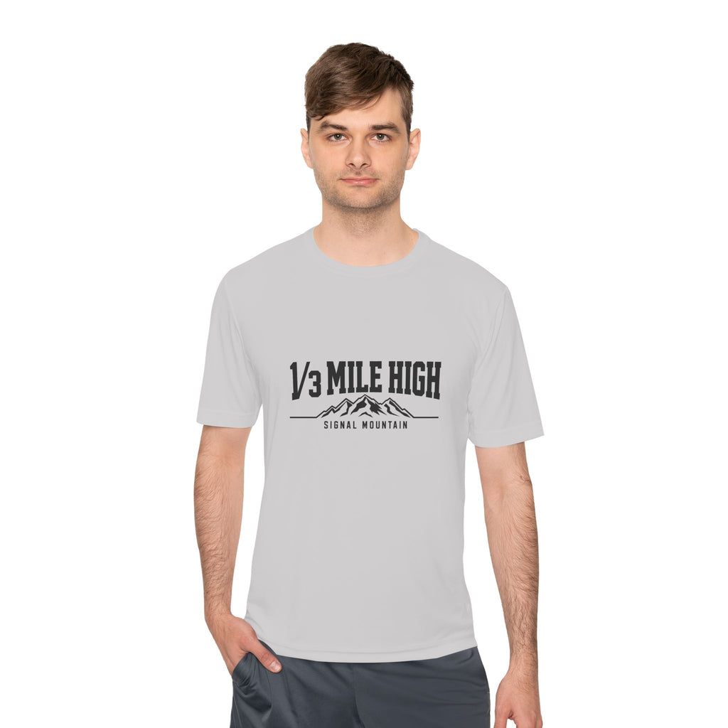 Men's 1/3 Mile High Performance Tee — Signal Mountain, TN