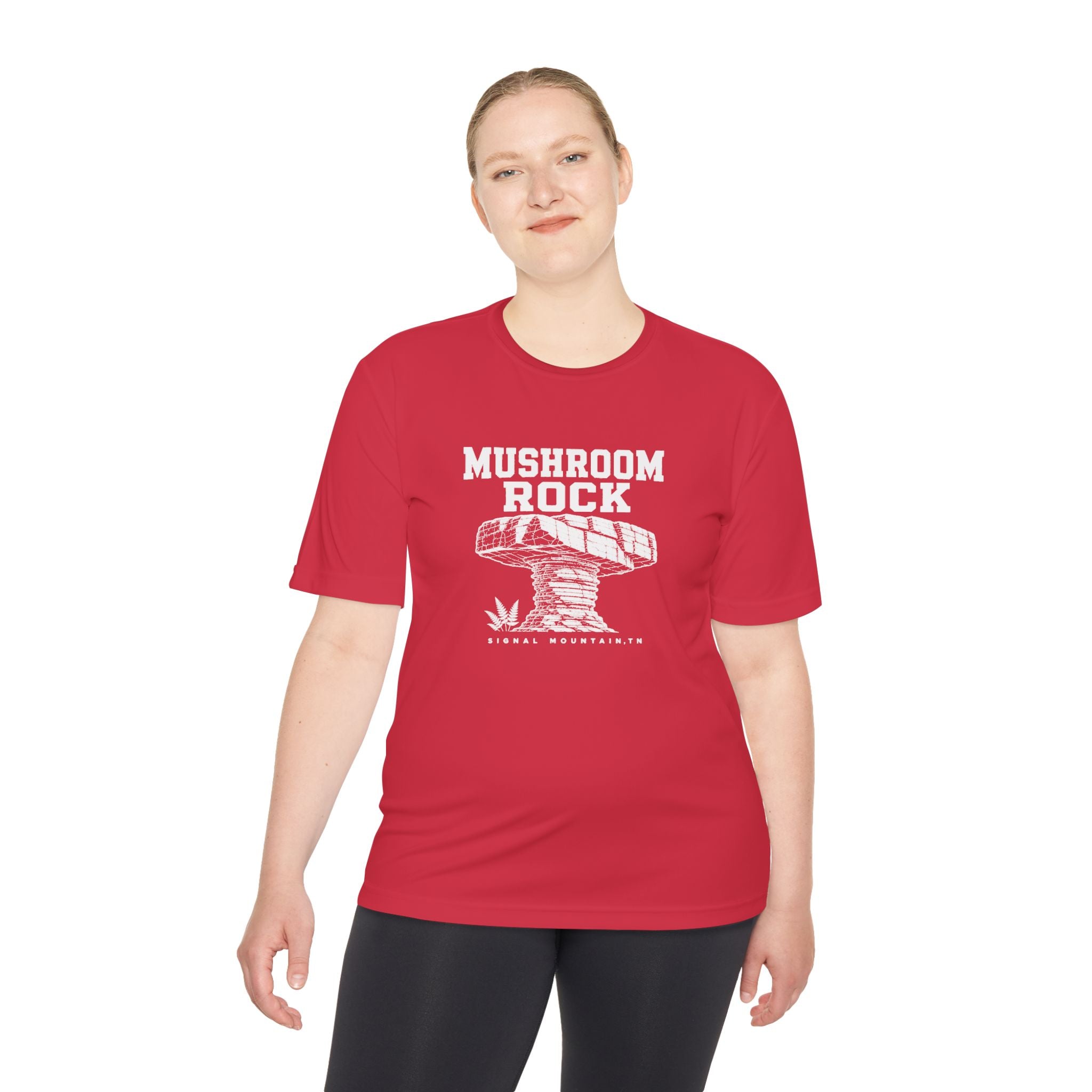 Men's Mushroom Rock Performance Tee — Signal Mountain, TN