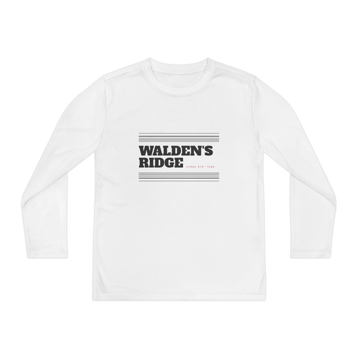 Youth Walden's Ridge Long Sleeve Performance Tee — Signal Mountain, TN