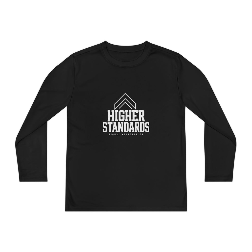 Youth Higher Standards Long Sleeve Performance Tee — Signal Mountain, TN