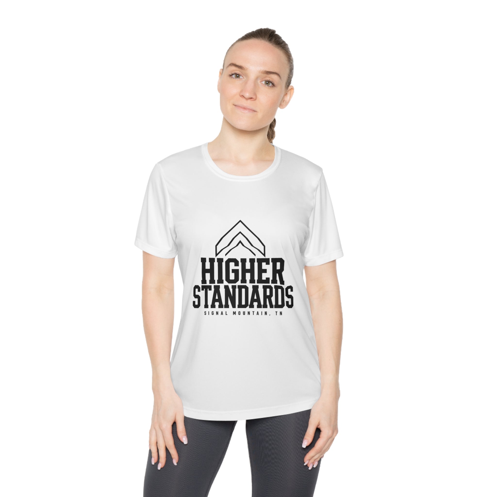 Women's Higher Standards Performance Tee — Signal Mountain, TN