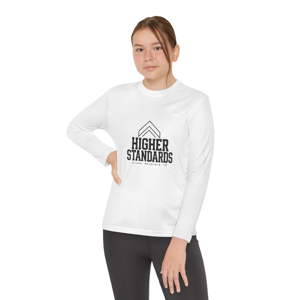 Youth Higher Standards Long Sleeve Performance Tee — Signal Mountain, TN