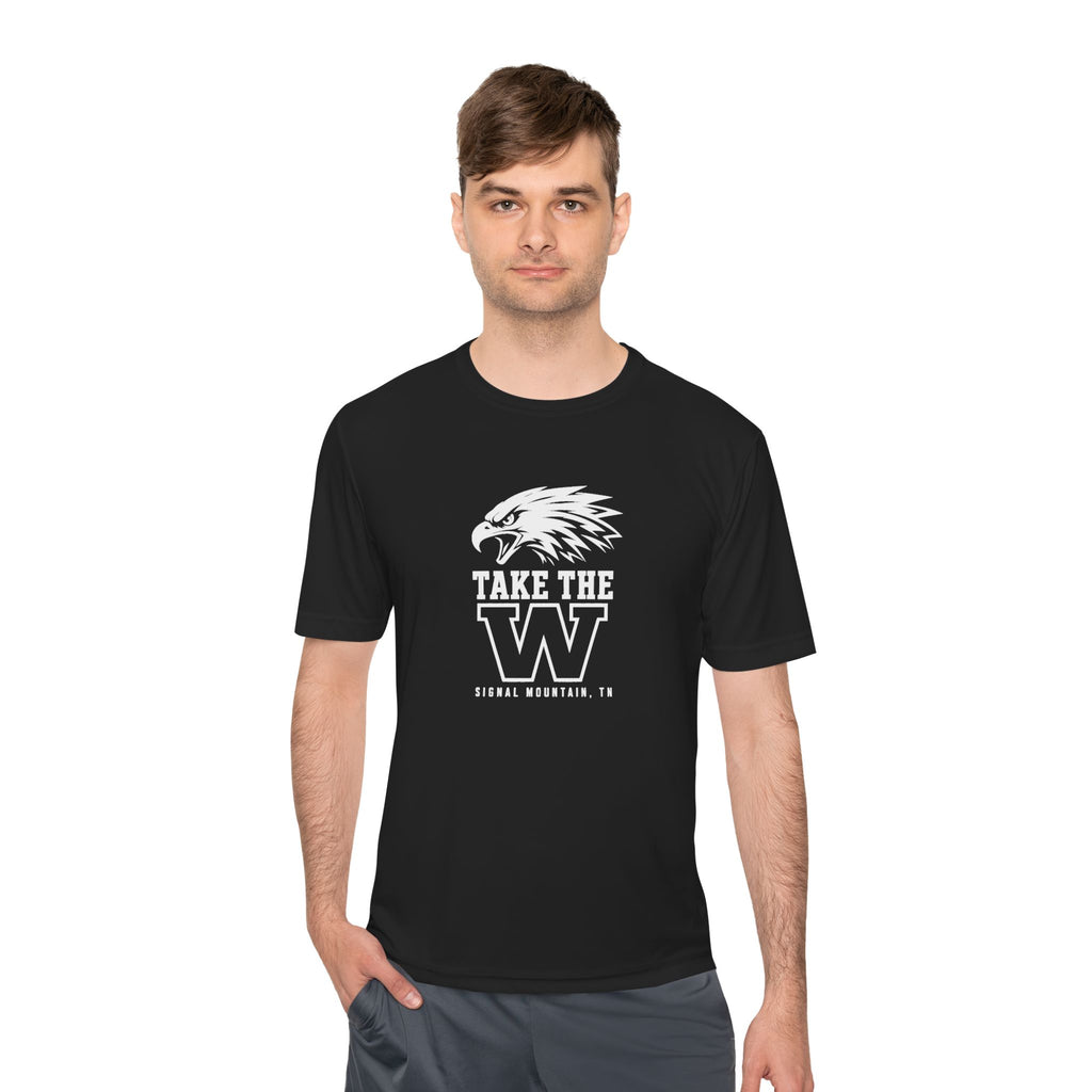 Men's Take the W Performance Tee — Signal Mountain, TN