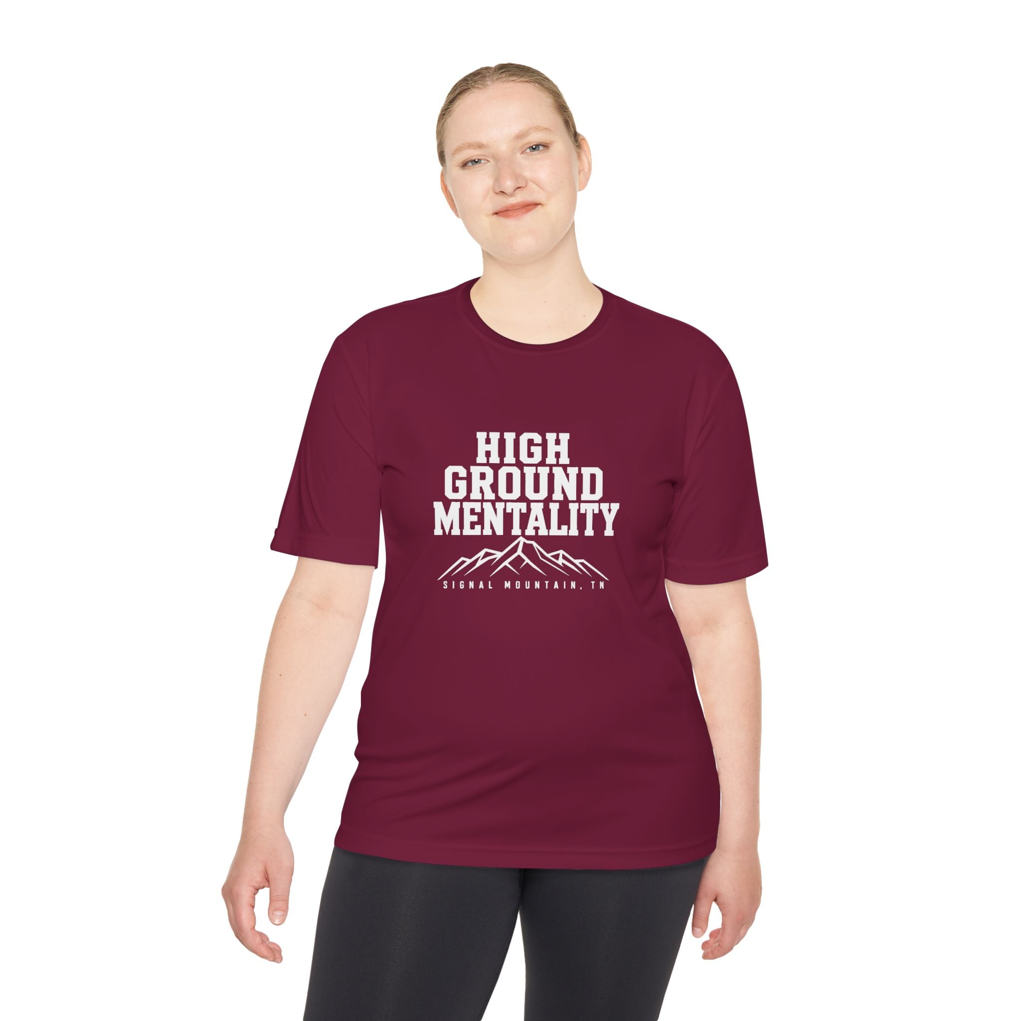 Men's High Ground Mentality Performance Tee — Signal Mountain, TN
