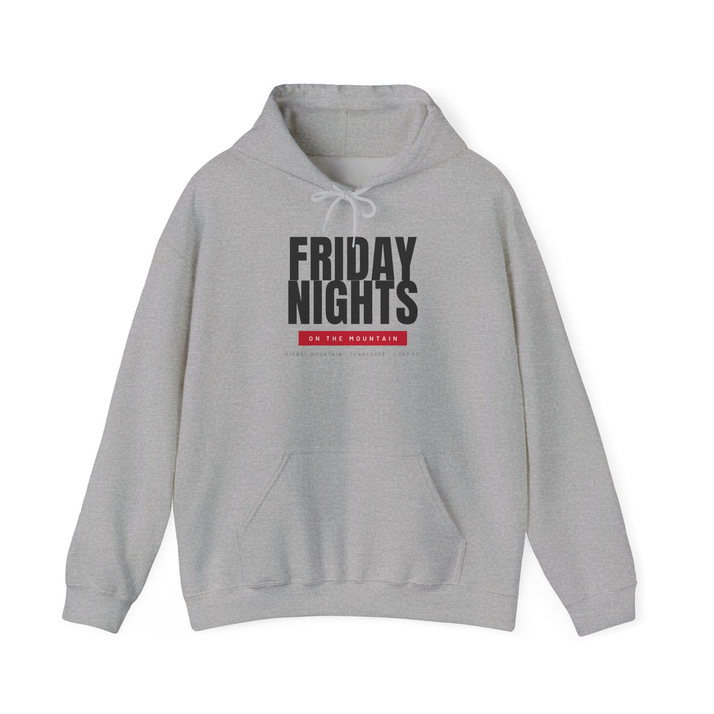 Friday Nights on the Mountain Hoodie — Signal Mountain, TN