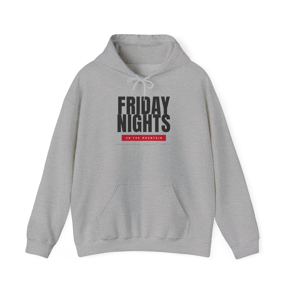 Friday Nights on the Mountain Hoodie — Signal Mountain, TN