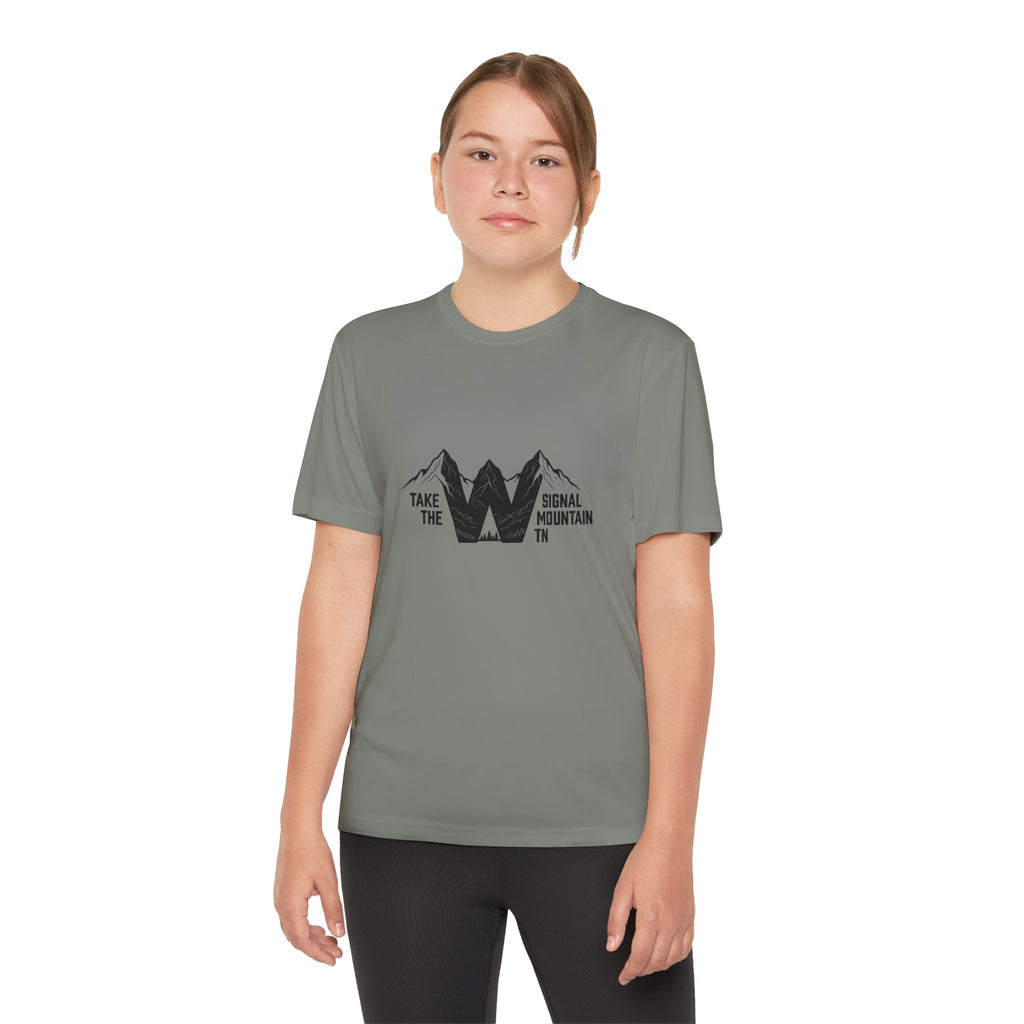 Youth Take the W Performance Tee — Signal Mountain, TN