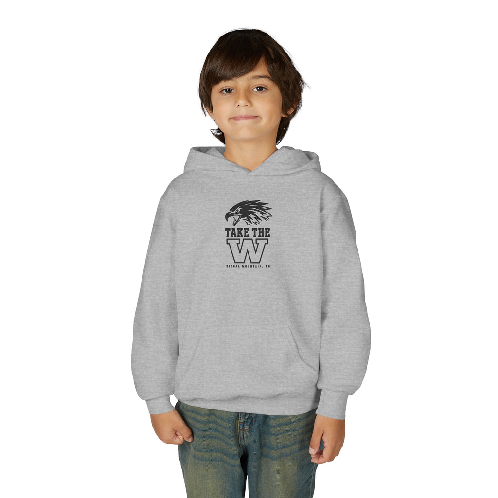 Youth Take the W Eagle Hoodie — Signal Mountain, TN