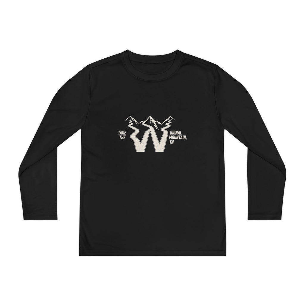 Youth Take the W Road Long Sleeve Performance Tee — Signal Mountain, TN