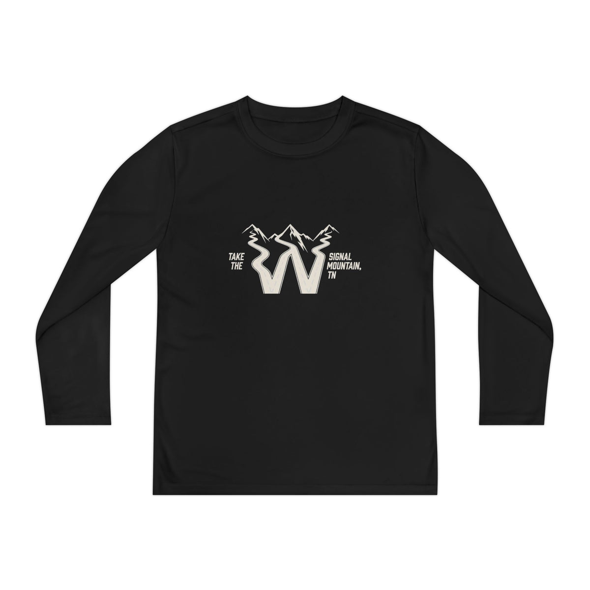 Youth Take the W Road Long Sleeve Performance Tee — Signal Mountain, TN