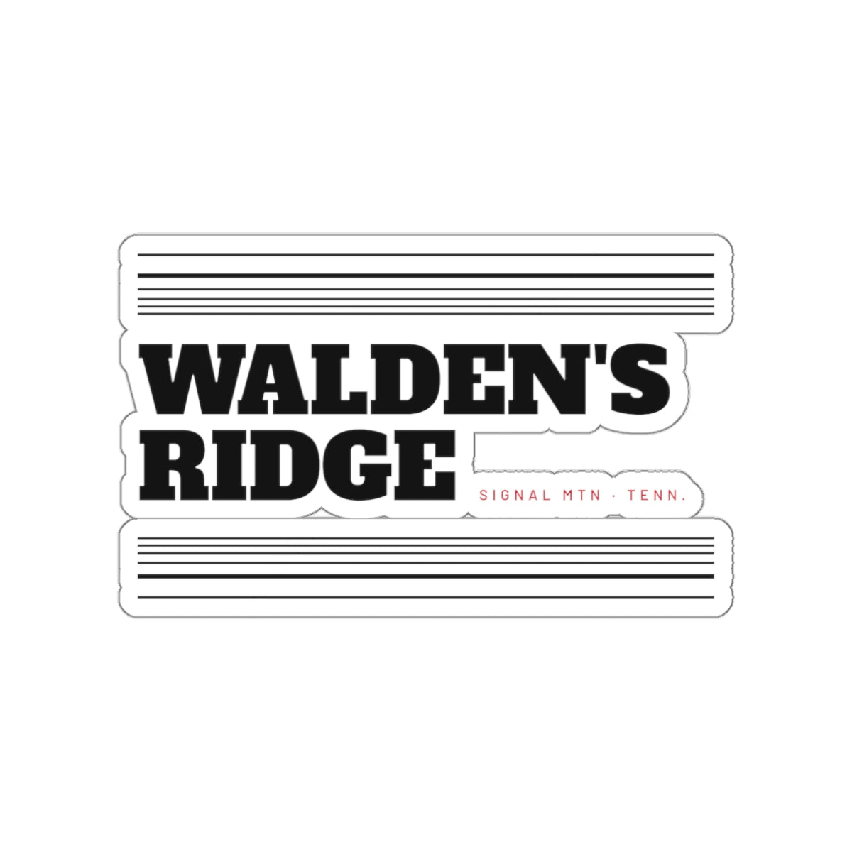 Walden's Ridge Sticker — Signal Mountain, TN
